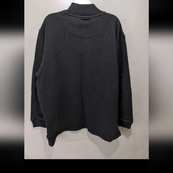 COOGI Henley Pullover Sweater Long Sleeve XXL 2XL 90s Y2K Military - Picture 6 of 10